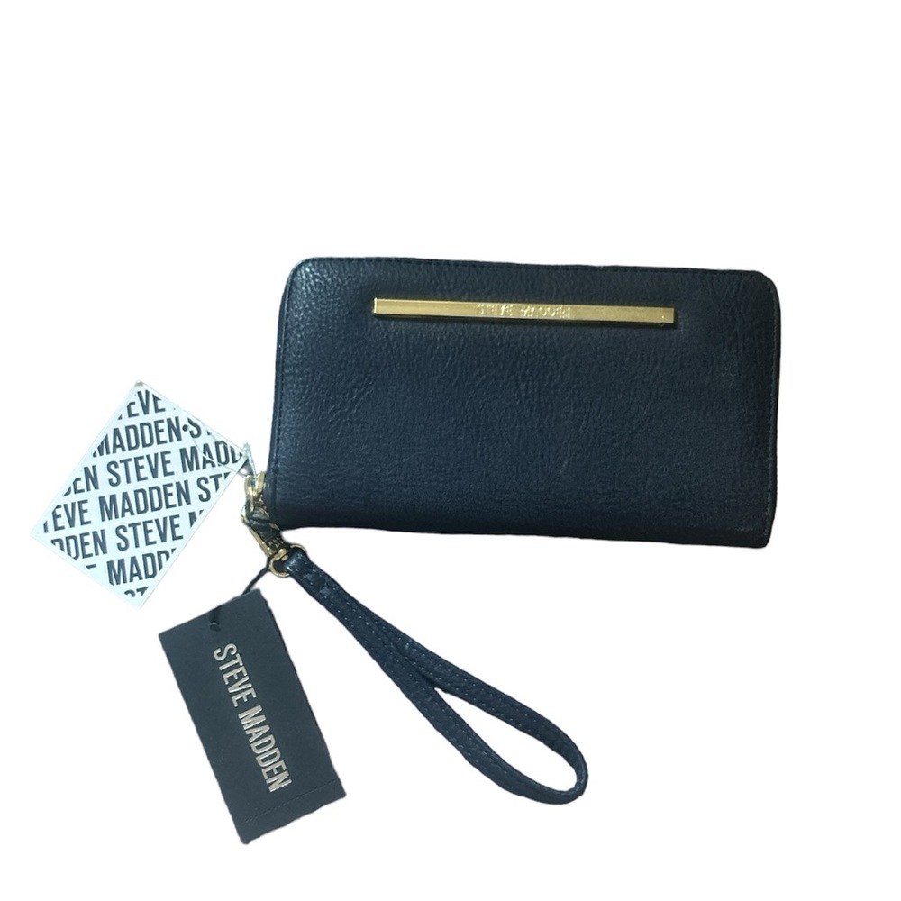 (NWT) Steve Madden - Women Navy Wallet - Picture 1 of 10